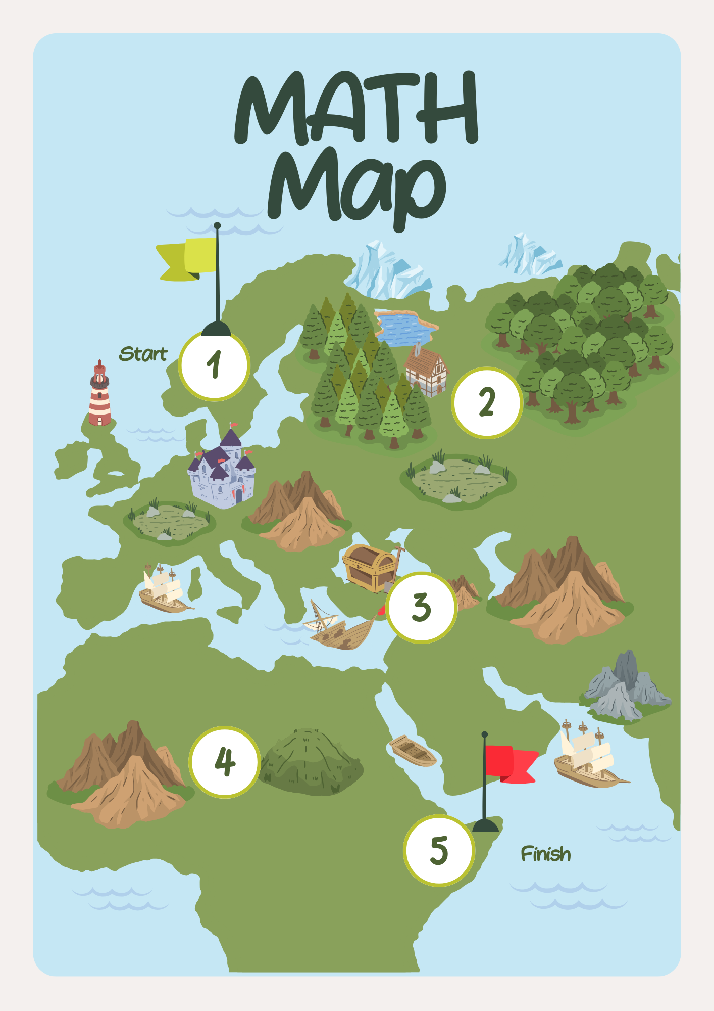 Map Or Math Math Map (Probability) | QuizWhizzer